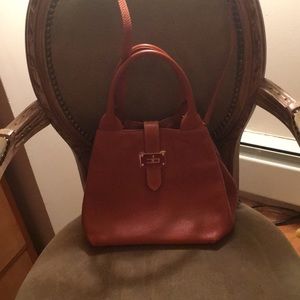 Courage B leather handbag made in Italy